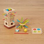 Juego De Mesa Didactico De Madera 3 En 1 Montessori Pikler - Imagen 4