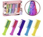 Set Peines Crayola Para Pintar El Pelo 5 Colores Lavable Multicolor