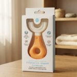 Cepillo De Dientes En Forma De U Para Niños Bebé 360 Amarillo