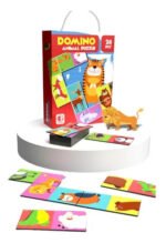 Dominó De Animales Reversible Juego De Mesa Para Niños