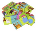 Dominó De Animales Reversible Juego De Mesa Para Niños - Imagen 3