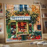 Pintura Con Diamante Cuadro Diamond Painting 5d 50x40cm - Imagen 10